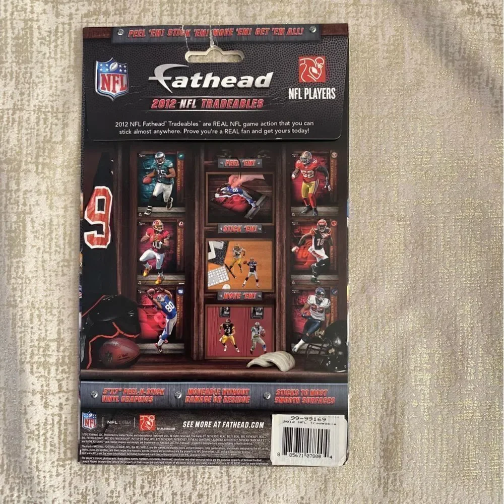 Fathead 2012 NFL Tradeables with Box. New.